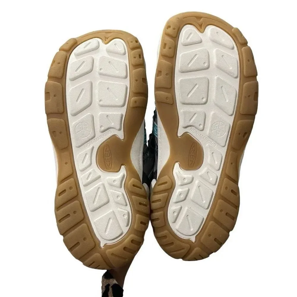 KEEN Knotch Creek Unisex Gray/Blue Washable Waterproof Sandals Size 4